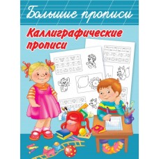 Большие прописи. Каллиграфические прописи. В Дмитриева